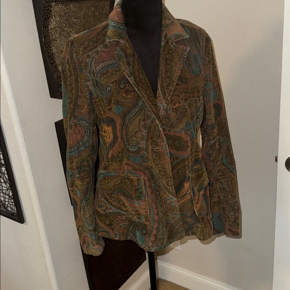 Liz Lange Multicolor Paisley Blazer - Picture 1 of 4